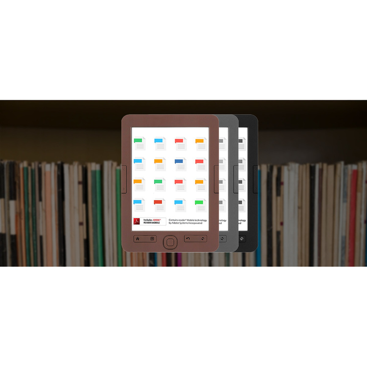 Czytnik do e-booków BEMI Cognita+ Brązowy 4GB 6 Cali 1800mAh E-INK Carta