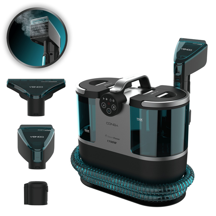 Cecotec Conga 7000 Carpet&Spot Clean Steam XXL Odkurzacz piorący