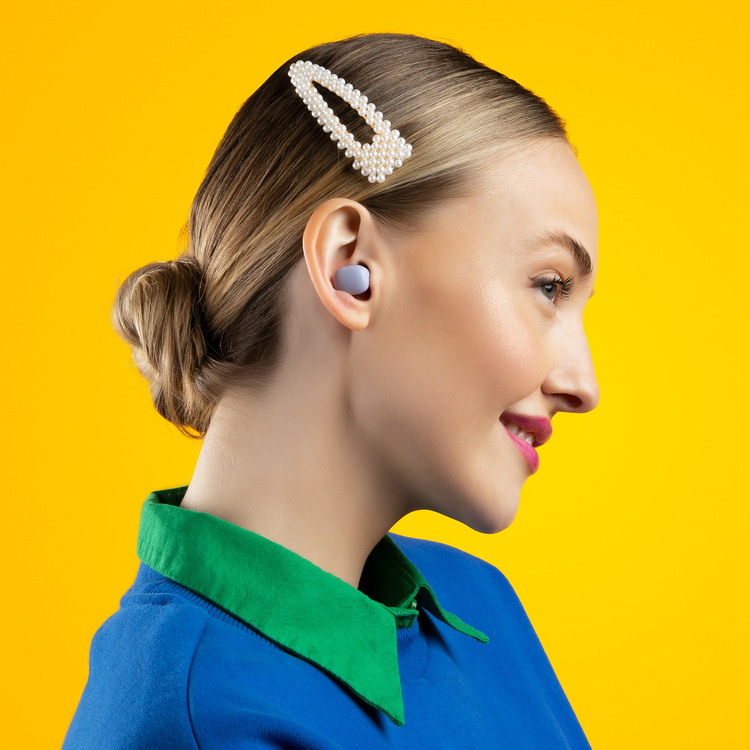 Niceboy Słuchawki Douszne Podsie 4 POP Sakura Pink Różowe Bluetooth 6 AAC