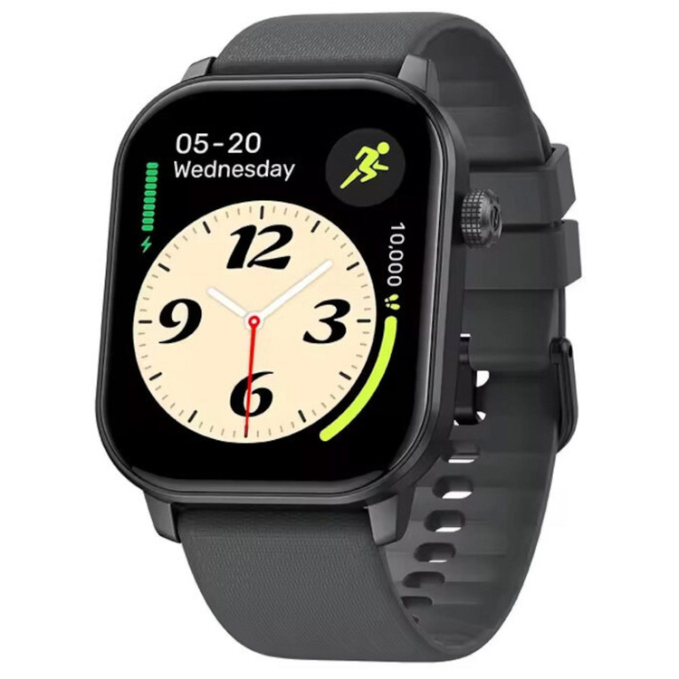 Zeblaze Smartwatch GTS 3 GPS Szary Czarny BDS Pomiar Saturacji Tętna Pulsu