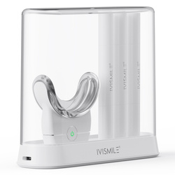 Zestaw do Wybielania Zębów IVISMILE 12TW Biały LED 3 x Żel Wybielający 2ml 6ml