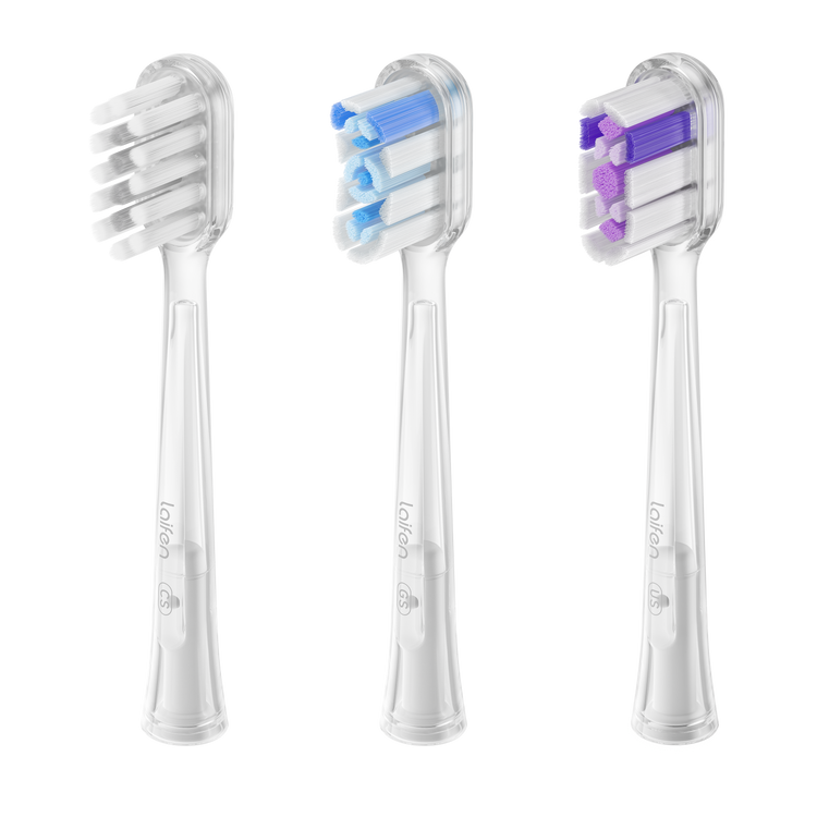 Laifen Szczoteczka do Zębów Soniczna Wave ABS Różowa Głowki 3 szt. Aplikacja Gift Box