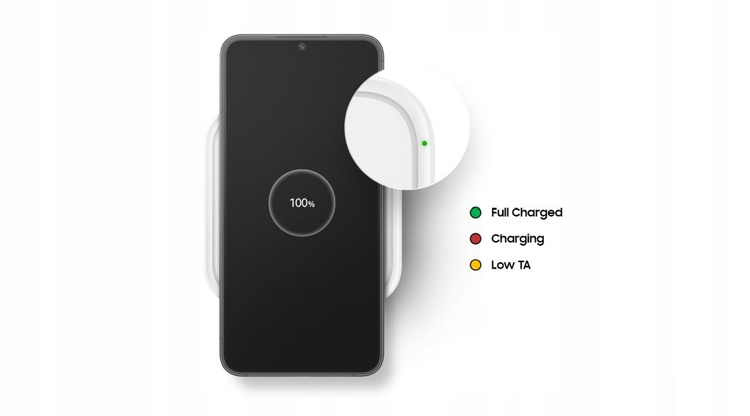 Ładowarka Samsung Super Fast Wireless Charger Czarna (EP-P2400BBEGEU) /Bez Ładowarki