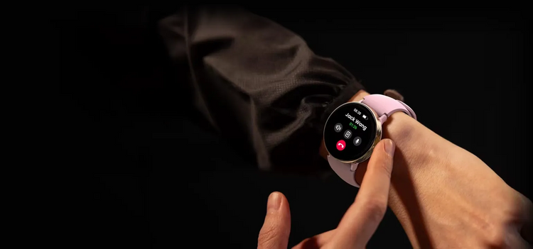 Zeblaze Damski Smartwatch Lily 2 Srebrny Beż AMOLED 2 Paski AoD Saturacja