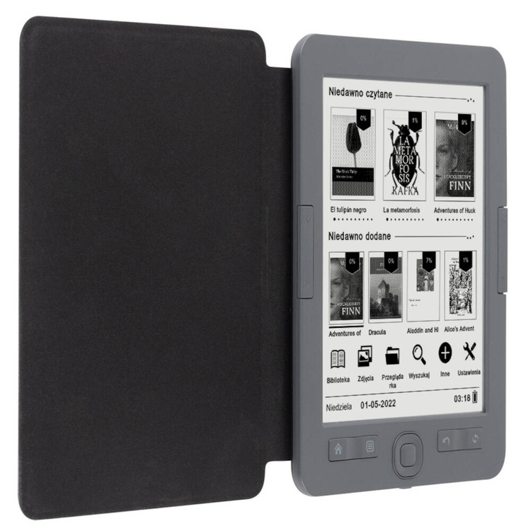 Czytnik do e-booków BEMI Cognita+ Szary 4GB 6 Cali 1800mAh E-INK Carta