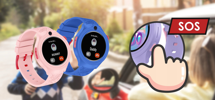 Smartwatch Dla Dzieci Bemi Moki Granatowy /OUTLET