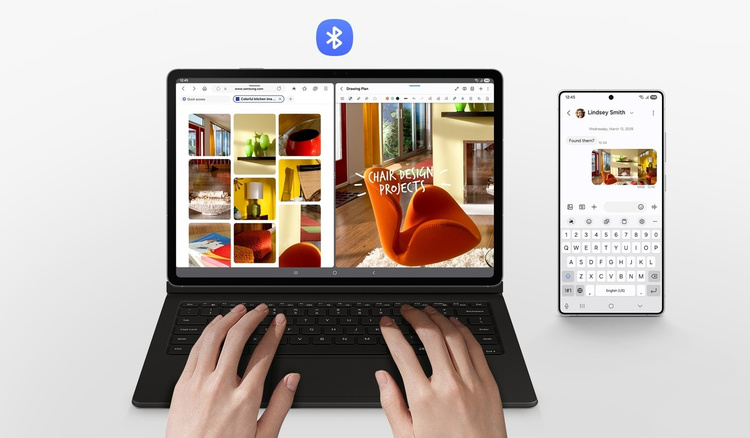 Etui z Klawiaturą Samsung Book Cover Keyboard AI Key do Galaxy Tab S10 FE+ 