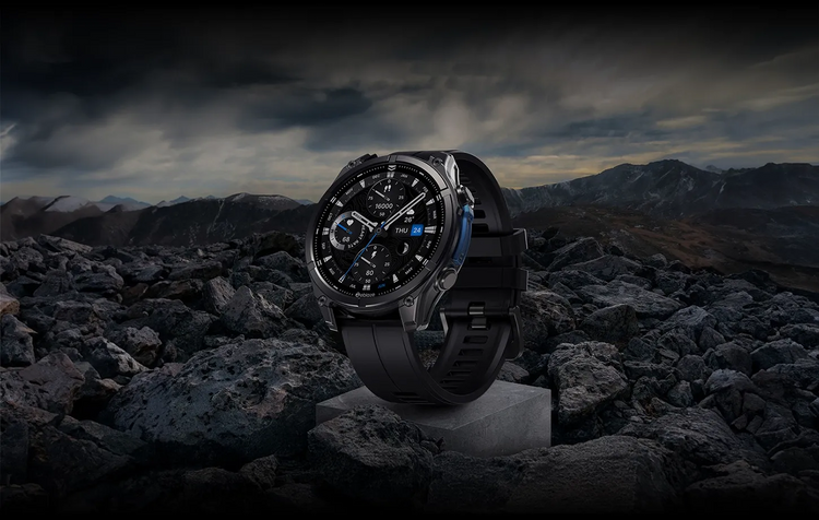 Zeblaze MIL-STD Smartwatch Vibe 8 Czarny AMOLED Latarka Saturacja Do 60 Dni