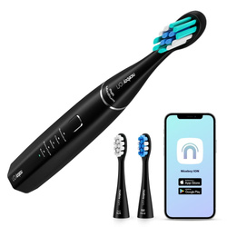 NICEBOY ION SmartSonic - Szczoteczka Soniczna 43 000 drgań – 3 końcówki Czarna