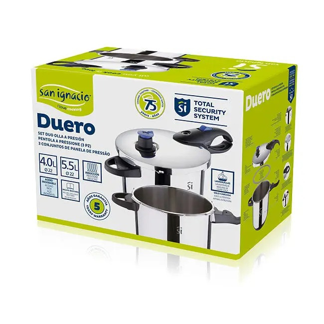 Szybkowar SAN IGNACIO Duero 4L + 5,5L Komplet