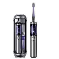 Jimok J6 Capsule Silver - Grey Szczoteczka Soniczna + 4 końcówki