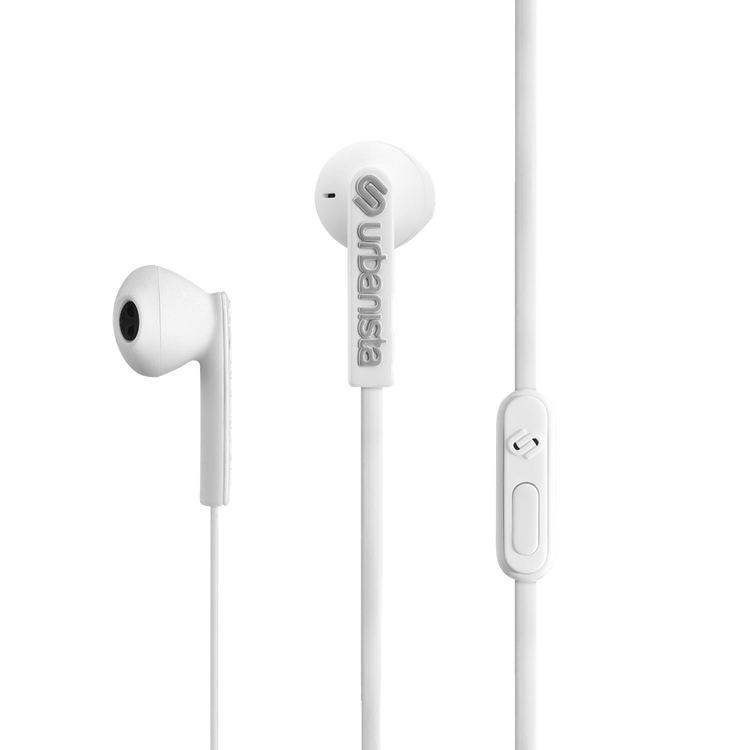 Urbanista - USB-C Słuchawki Przewodowe Douszne  - San Francisco Pure White