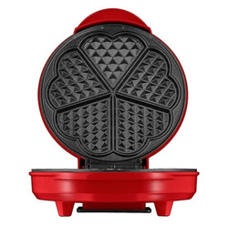 Gofrownica Hoffen 1000W Serca Czerwona