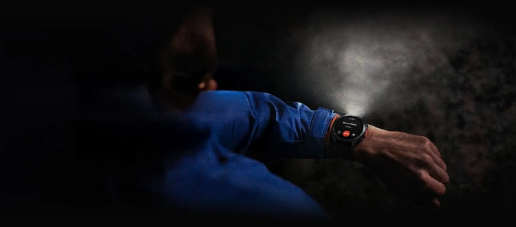 Zeblaze Smartwatch Stratos 4 Orange GPS MIL-STD-810H 5 ATM IP69K AMOLED HD