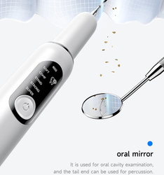 Inoly Ultradźwiękowy skaler do zębów IDS01 biało-czarny