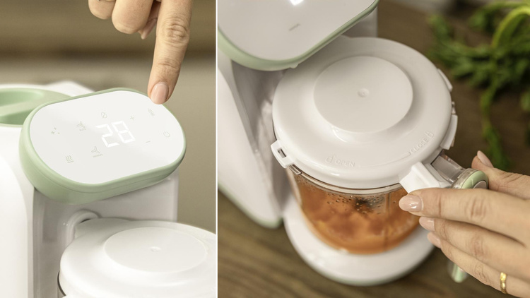 Cecotec Nana BabyCare FoodProcessor Robot kuchenny do przygotowywania posiłków dla niemowląt