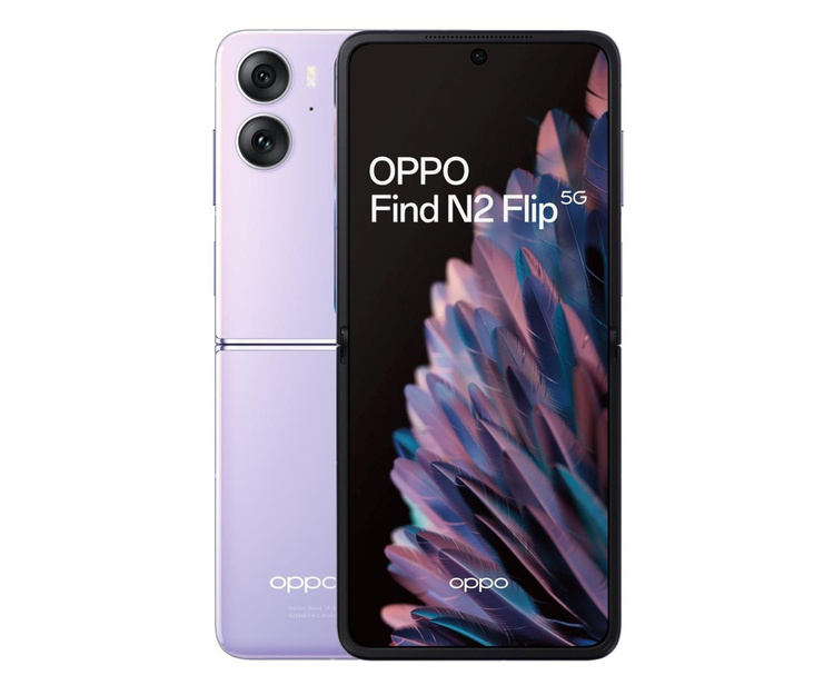 Składany Smartfon OPPO Find N2 Flip 8/256GB Super Selfie Fioletowy – OUTLET 