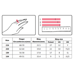 Bemi Smartring Revo Metalowy Srebrny 22