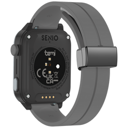 Bemi SmartWatch Senio Szary + Pasek Silikonowy Szary /OUTLET