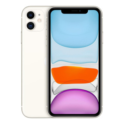 Smartfon Apple iPhone 11 64GB 4G LTE Biały A13 Bionic 4K – OUTLET Stan B