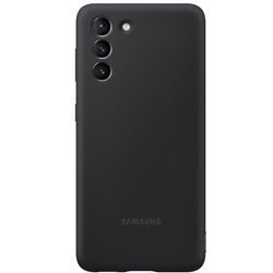 Etui Samsung Silicone Cover Czarny do Galaxy S21 (EF-PG991TBEGWW)