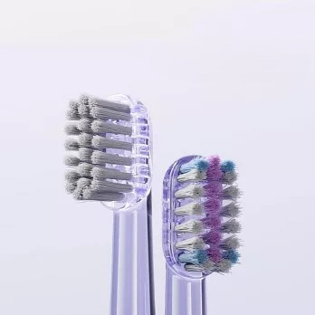 Jimok J6 Silver - Grey Końcówki Wymienne do Szczoteczki 2 sztuki