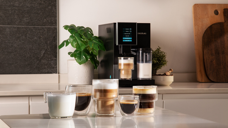 Cecotec Cremmaet Compactccino Black Silver Ekspres do kawy