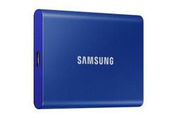 SAMSUNG T7 Dysk zewnetrzny SSD 2TB Niebieski USB 3.2 (MU−PC2T0H/WW)