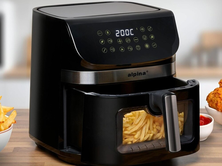 Air Fryer Frytkownica beztłuszczowa Alpina A9 1800W 9L