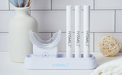 Zestaw do Wybielania Zębów IVISMILE 12TW Biały LED 3 x Żel Wybielający 2ml 6ml