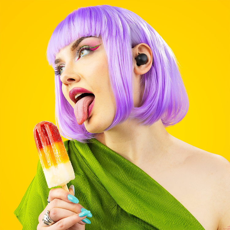 Niceboy Słuchawki Douszne Podsie 4 POP Sakura Pink Różowe Bluetooth 6 AAC