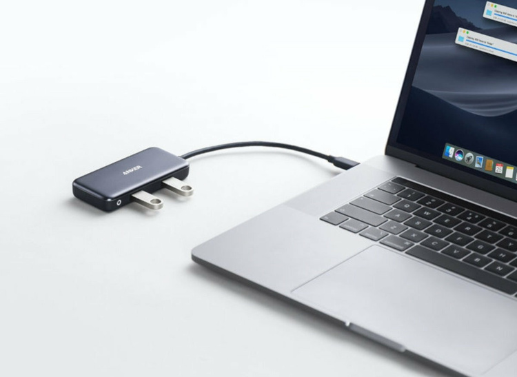 ANKER Hub PowerExpand 5-in-1 USB-C Media Hub/A8334HA1