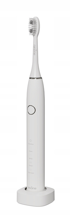 Szczoteczka soniczna z 12 końcówkami Nandme NX8000W12 Biała
