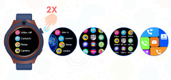 Smartwatch Dla Dzieci Bemi Linko2 Fioletowy /OUTLET