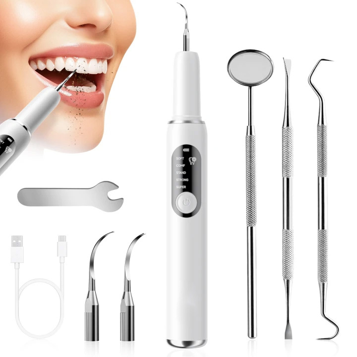 Inoly Ultradźwiękowy skaler do zębów IDS01 biało-czarny