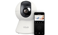 Inteligentna kamera wewnętrzna NOUS W5 PTZ IP 3MP Wi-Fi / P2P Full HD Biała /OUTLET