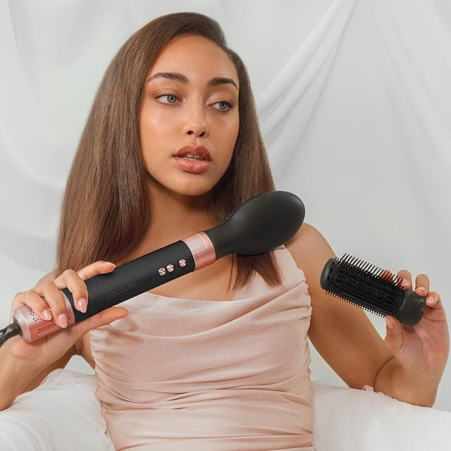 Cecotec CeramicCare 14in1 AirGlam Black Wielofunkcyjna lokówka do włosów Czarny /OUTLET