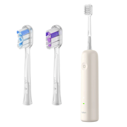 Laifen Szczoteczka do Zębów Soniczna Wave ABS Mleczna 2 3 Główki Aplikacja