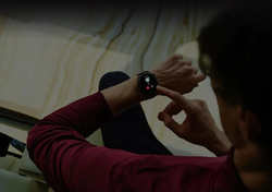 Zeblaze Smartwatch Btalk 3 Plus Gold 45 mm Fioletowy Saturacja Pomiar Tętna