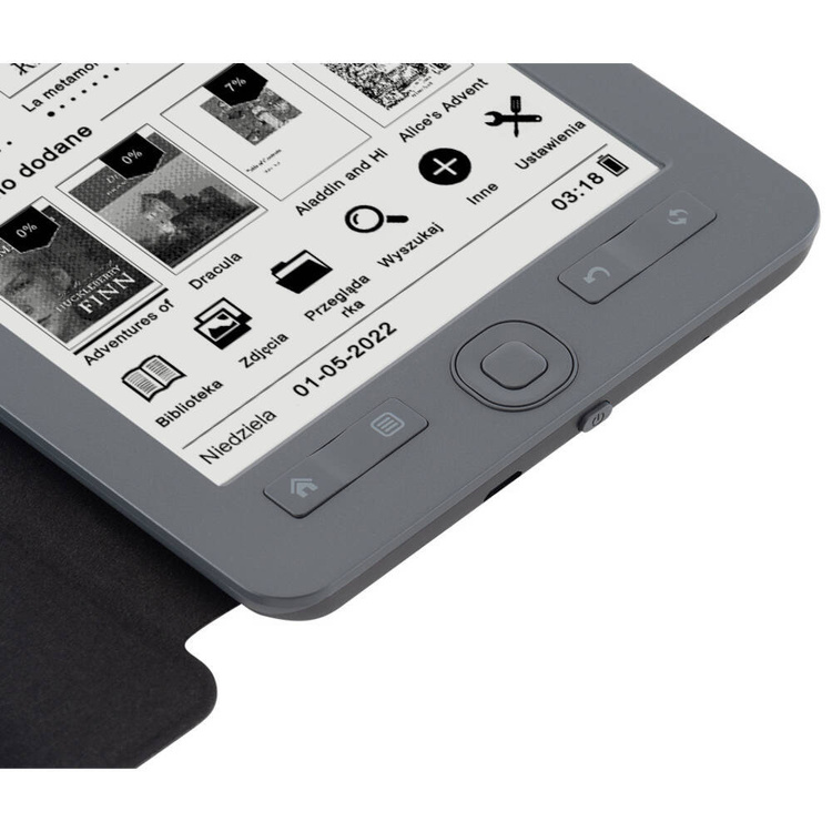 Czytnik do e-booków BEMI Cognita+ Szary 4GB 6 Cali 1900mAh E-INK Carta/OUTLET