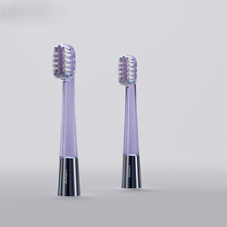 Jimok J6 Blue Końcówki Wymienne do Szczoteczki 2 sztuki