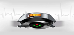 Zeblaze Smartwatch Stratos 2 Ultra Srebrny Metal GPS MIL-STD 10 ATM AMOLED