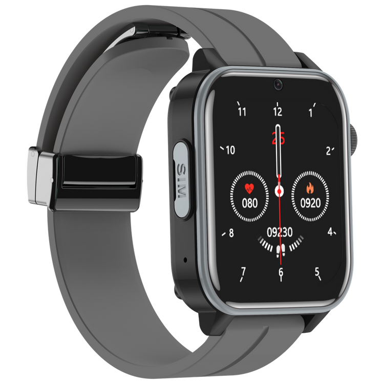 Bemi SmartWatch Senio Szary + Pasek Silikonowy Szary /OUTLET