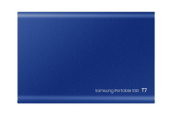 SAMSUNG T7 Dysk zewnetrzny SSD 2TB Niebieski USB 3.2 (MU−PC2T0H/WW)