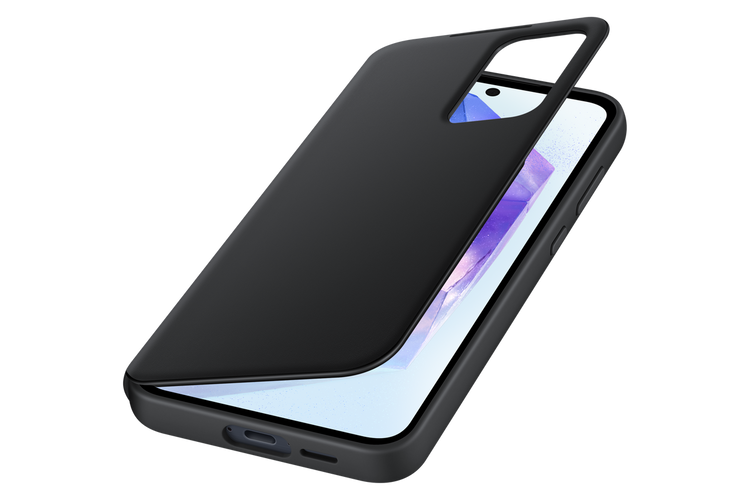 Samsung Smart View Wallet Case Czarne do Galaxy A55 5G (EF-ZA556CBEGWW) /OUTLET