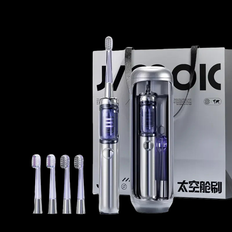 Jimok J6 Capsule Silver - Grey Szczoteczka Soniczna + 4 końcówki