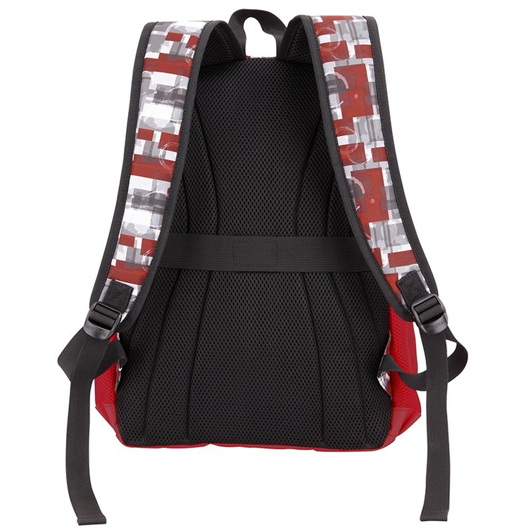 Plecak BESTLIFE  TASKU czerwony z przegrodą na laptopa do 15,6 cala