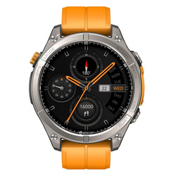 Zeblaze Smartwatch Stratos 4 Orange GPS MIL-STD-810H 5 ATM IP69K AMOLED HD