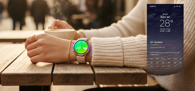 SmartWatch AI Chat Da GPT Bemi Zeno Srebrny Dwa Paski AMOLED IP67 GPS SpO2