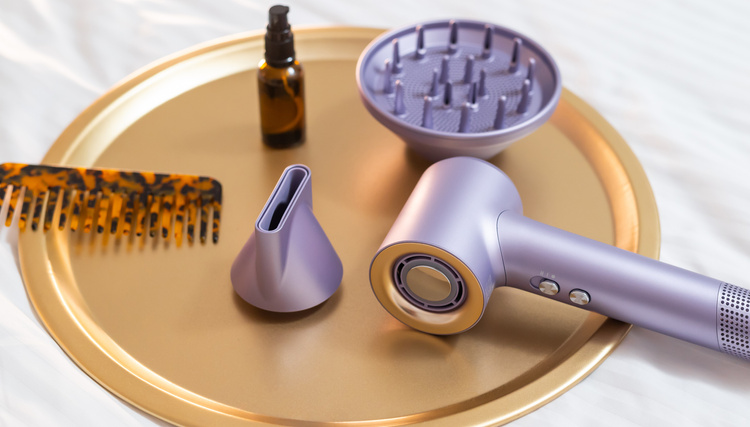 Inoly Jet Dry Light Purple Suszarka z Jonizacja 1800W Fioletowa